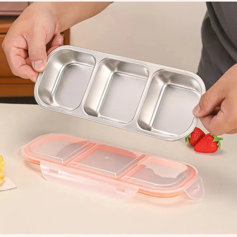 Bento Box - Contenitore per alimenti in acciaio 304,