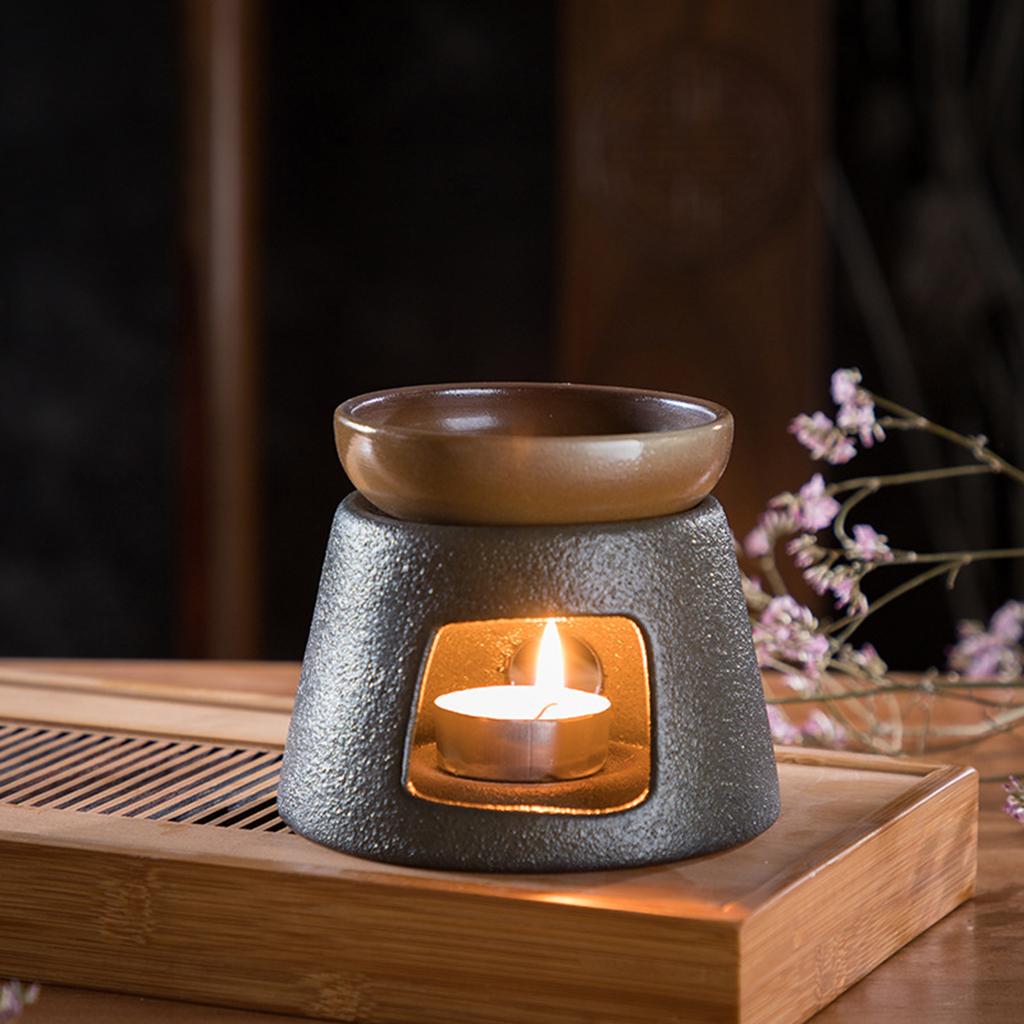 Japanese Tea - Scaldatè con supporto per candele, stile